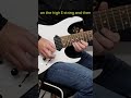 Alternate Picking Exercise for Shred Guitar #shorts