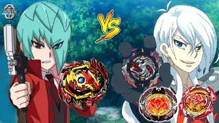 Бейблейд БИТВА Веном Диаболос VS ФЕНИКСЫ 🥊 Beyblade Burst Rise Супер Тима