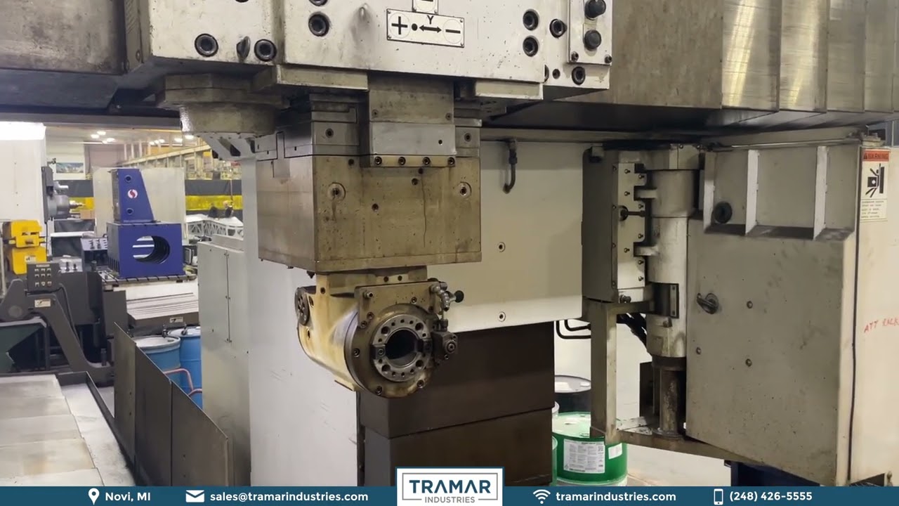 Used 2007 Mitsubishi MVR35 CNC Gantry/Bridge Mill For Sale