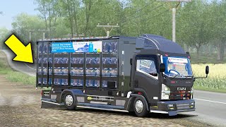 Perjalanan Truk Isuzu Mengantar Air Minum Ke Lampung - Euro Truck Simulator 2
