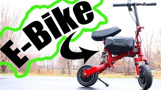 Tiny Electric Bike Build For Kids!