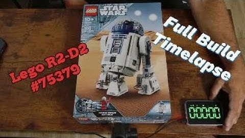 LEGO R2-D2 - Timelapse #lego #legobuild #afol #legocommunity #legostarwars
