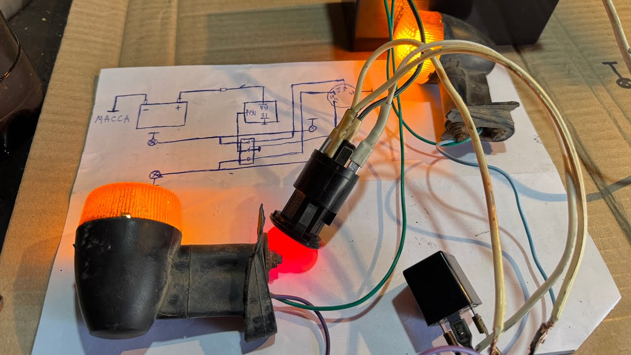 ПОВОРОТЫ и АВАРИЙКА для любого транспорта|простая СХЕМА подключения