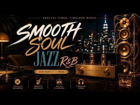 Smooth Jazz & Soul R&B 24/7 – Midnight Jazz Lounge | Relaxing Instrumental Vibes