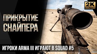 Прикрытие снайпера • Игроки ArmA 3 играют в SQUAD #5 [2K]