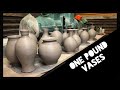 Throwing One Pound Vases - Lessons Learned!