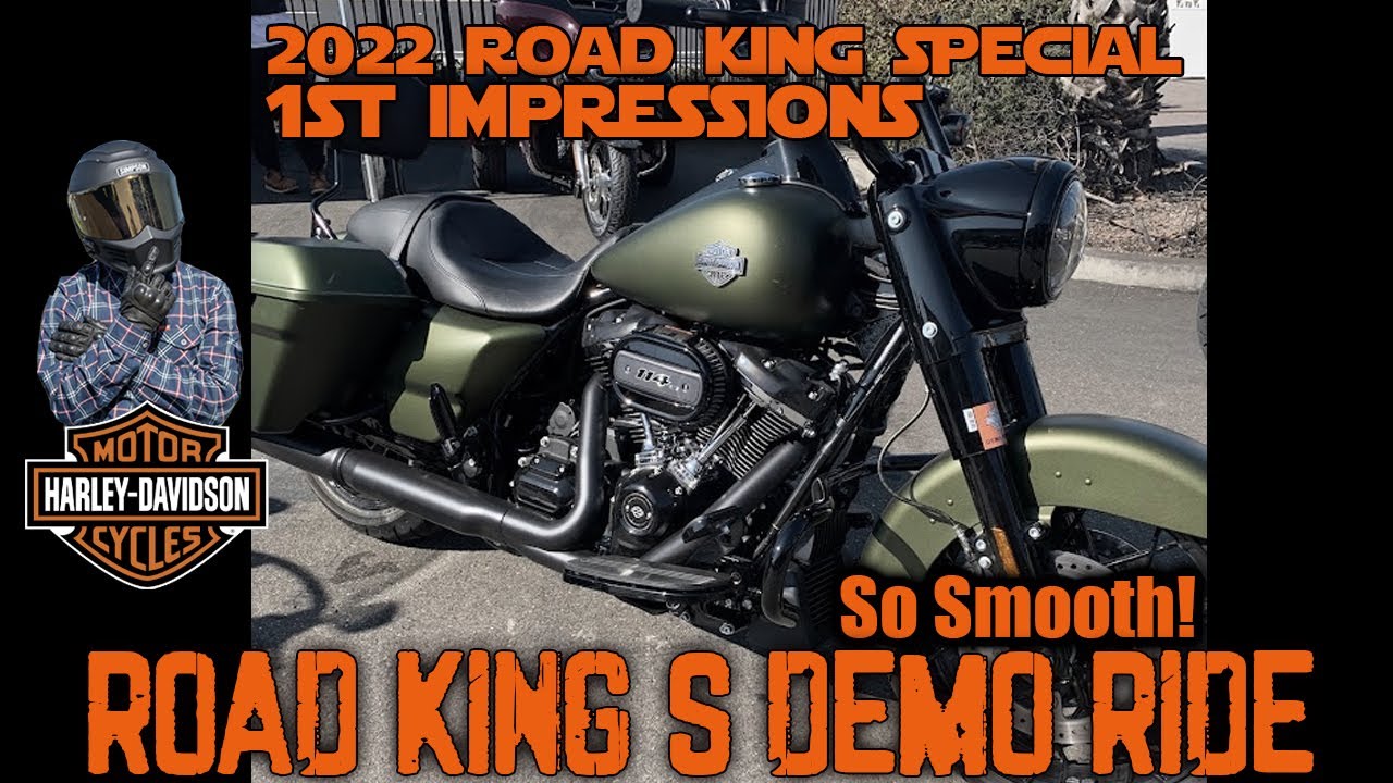 2022 Road King S Test Ride & First Impressions