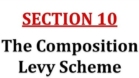 GST - Composition Levy Scheme - Section 10 of CGST Act, 2017 for CA/CS/CMA/Tax Law