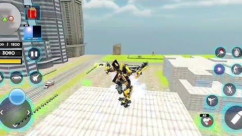 Flying Jet Robot Car Transforming Game-Android Gameplay #rekomendasivideo