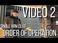Single arm Heavy Club / steel club - order of operation - video 2