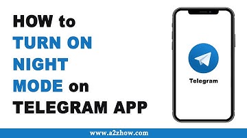 How to Turn ON Night Mode on Telegram App