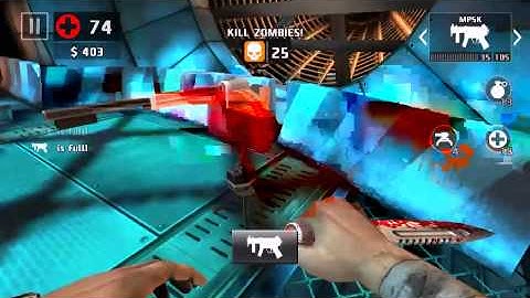 Dead trigger 2 assault with my sentry gun
