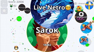 DESTROYING EVERYONE (AGARIO MOBILE)