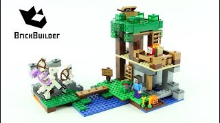 Lego Minecraft 21146 The Skeleton Arena - Lego Speed Build