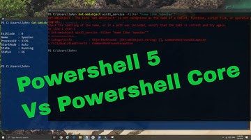 Powershell Core Vs Powershell 5