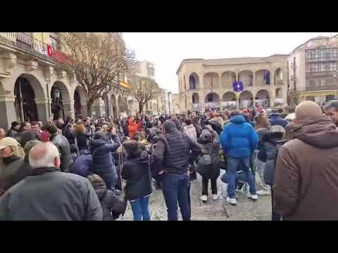 Fiesta de Resurrección en la Plaza Mayor de Zamora