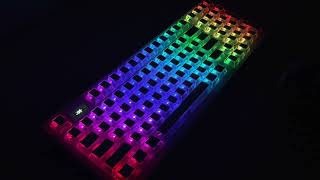 How to change lighting colors on DAREU A98 Pro mechanical keyboard