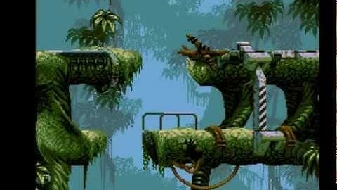 FLASHBACK - VIDEOGAME - AMIGA VERSION INTRO & GAMEPLAY FOOTAGE - 1992