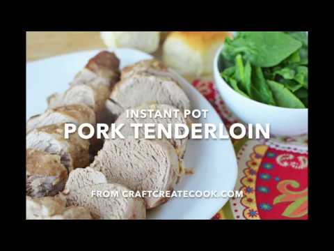 Instant Pot Pork Tenderloin Recipe - YouTube