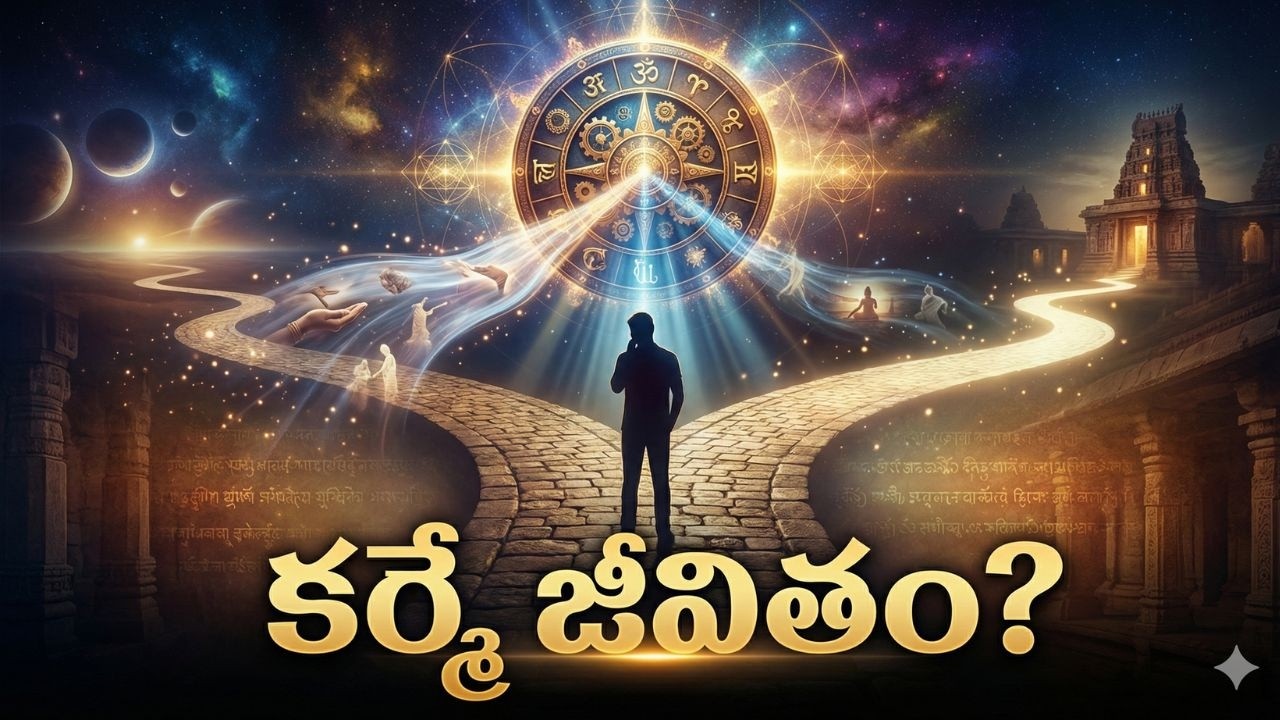 శాస్త్రాలు చెప్పిన కర్మ సిద్ధాంతం | పాప–పుణ్యాల నిజమైన రహస్యం Karma siddhantam hindu scriptures