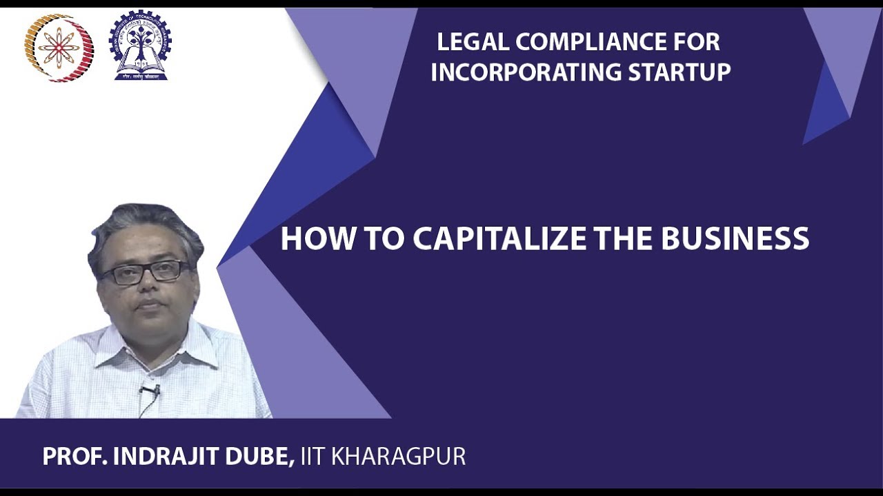 How to Capitalize the Business YouTube