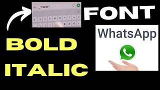 Type in Bold and Italic on WhatsApp Hidden Feature Explained screenshot 5