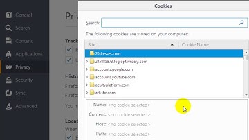 How to view cookies in firefox