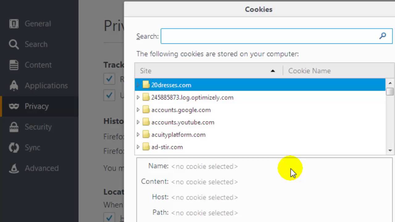 firefox extensions cookie viewer