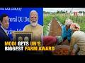 Modi Receives FAO's Highest Agricola Medal in Rome, Dedicates It to India's Farmers