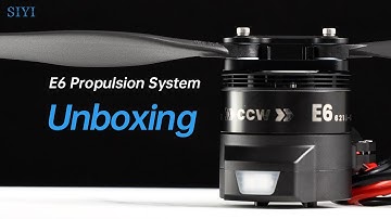 Unboxing the Secret to Payload, Stability & Endurance: The SIYI E6 Integrated Propulsion System!