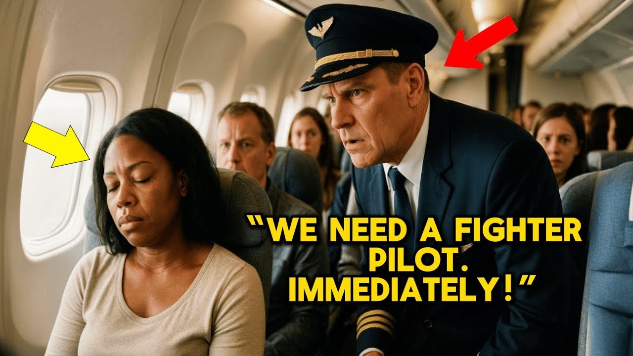 Black Woman Slept On The Flight – Until The Captain Asked In FEAR: 