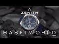 Baselworld 2019 - The new Zenith Watches Explained by CEO Julien Tornare