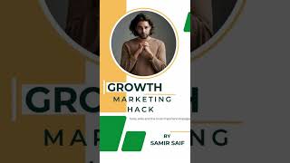 Growth Marketing Hack Marketing Book
