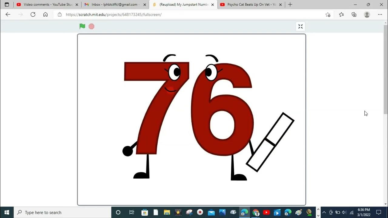 My Jumpstart Numbers 7180 YouTube