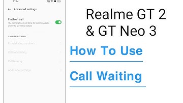 Realme GT 2 & GT Neo 3 How To Use Call Waiting