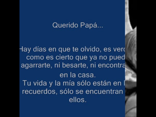 Te Extrano Tanto Papa Y Te Necesito Cada Dia Mas Youtube Te Extrano Tanto Papa Y Te Necesito Cada Dia Mas Youtube