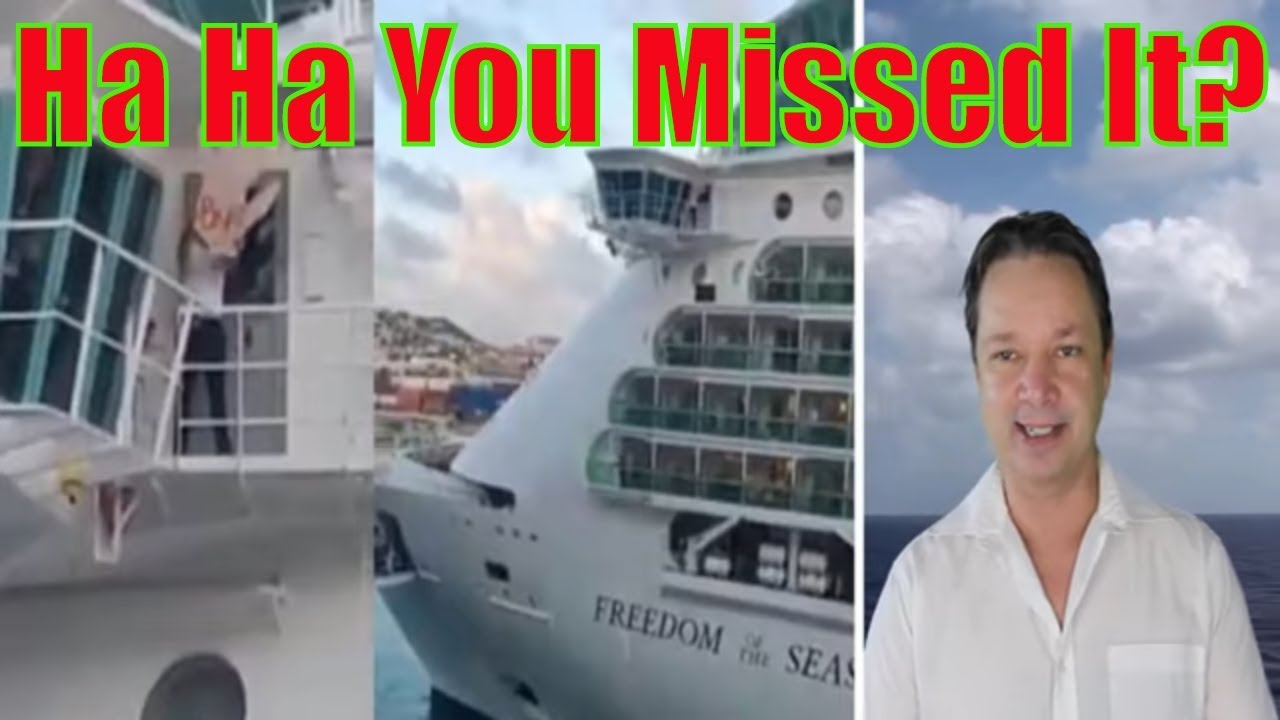 Pier Runners Miss The Cruise Ship Youtube