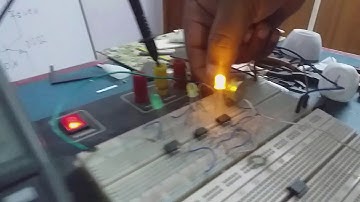 Battery Voltage State Indicator using 741