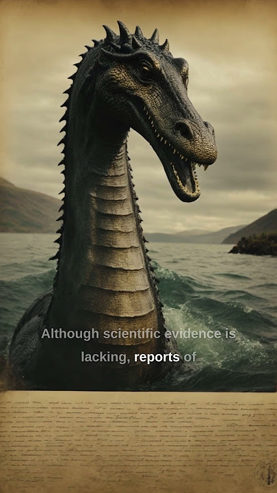 🌊Meet The Loch Ness Monster! 🐉#shorts