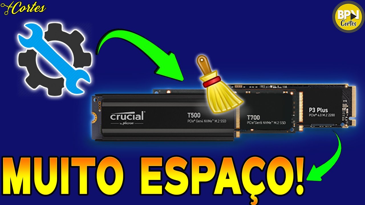 Como Fazer Uma LIMPEZA de Drivers e Liberar MUITO ESPAÇO no SSD ou HD ...
