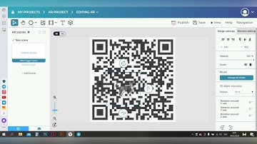 Instructions for creating an AR project based on QR multitracking / web-ar.studio🔥
