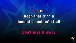 Don't Give It Away - Fridayy \& Chris Brown (KARAOKE)