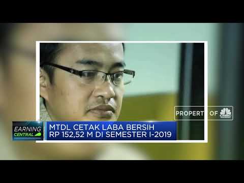 MTDL Cetak Laba Bersih  Rp 152,52 M Di Semester I-2019