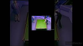 Young Stephen Hendry fearless snooker machine