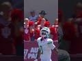 Tayven Jackson with a pass completion to Turbo Richard for a 36-yard Gain vs. Indiana