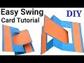 How to make a swing card | Friendship Day Card | Do it yourself |