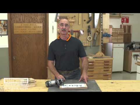 How to use a Trim Router and Bits