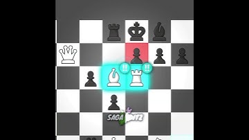 4 Brilliant moves in one game💎 #chess #edit Inspired by: @ZaveeCHESS- Lua Na Praca