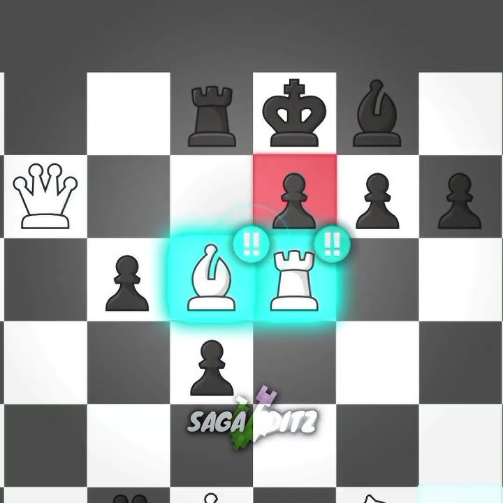 4 Brilliant moves in one game💎 #chess #edit Inspired by: @ZaveeCHESS- Lua Na Praca