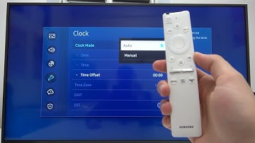 How to Set Time and Date on SAMSUNG The Frame 2022 - Adjust Clock in Samsung Smart TV